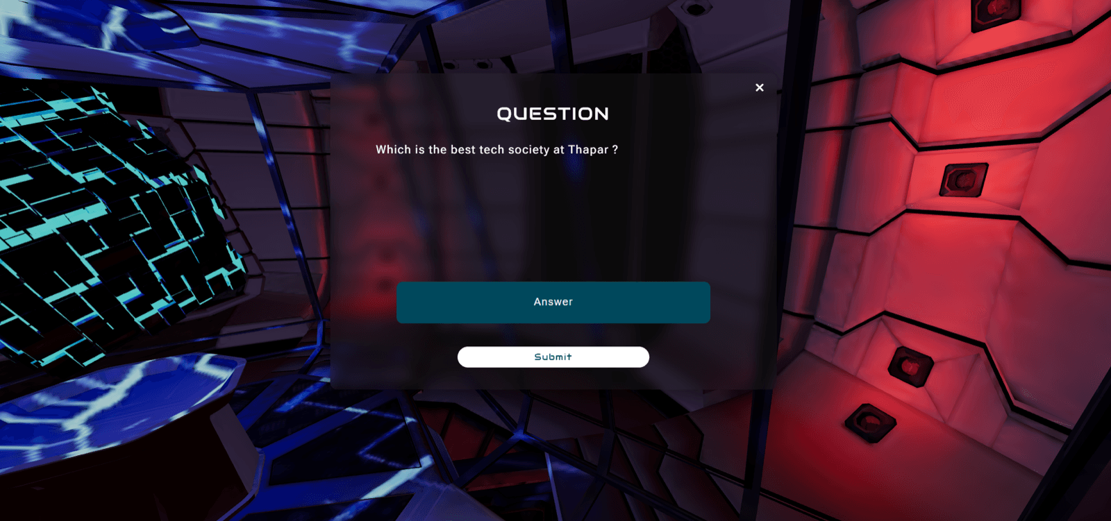 Raptus, 3D escape room capture the flag